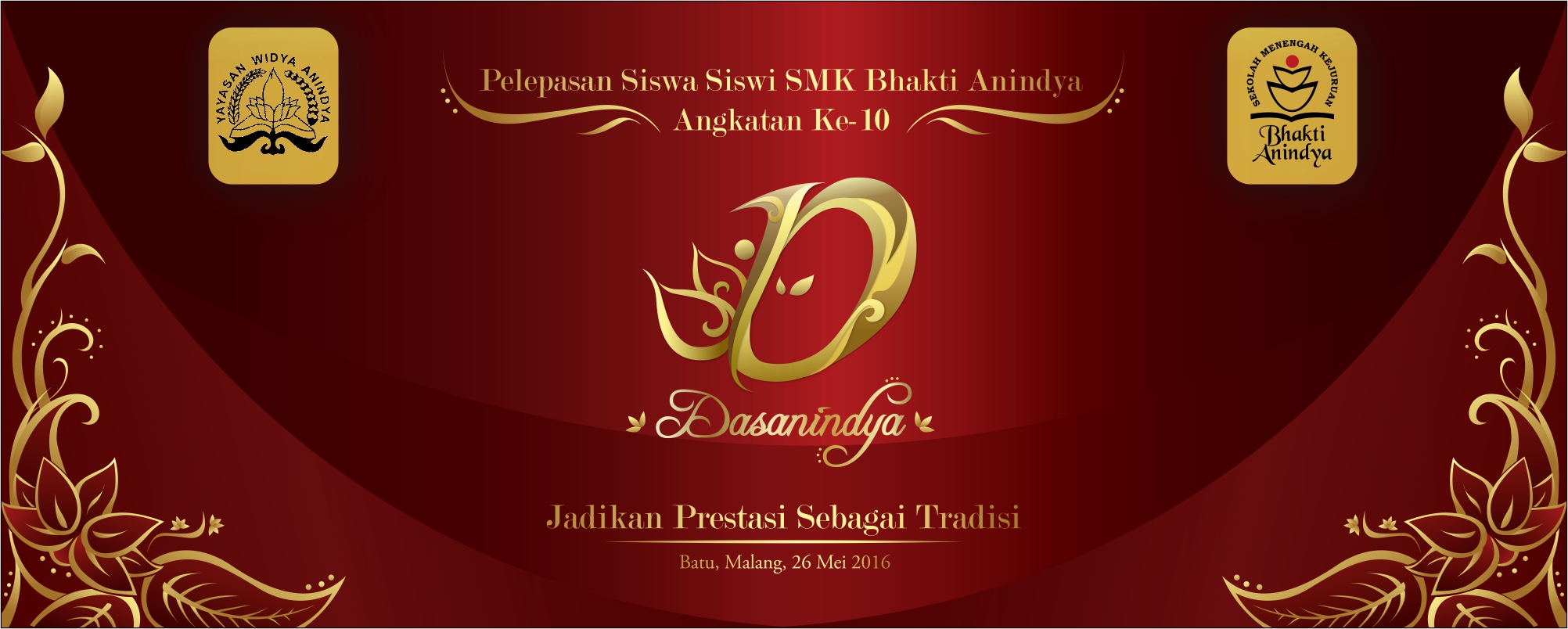 Pelepasan Siswa/i SMK Bhakti Anindya Tangerang Angkatan ke-10 "Dasanindya"