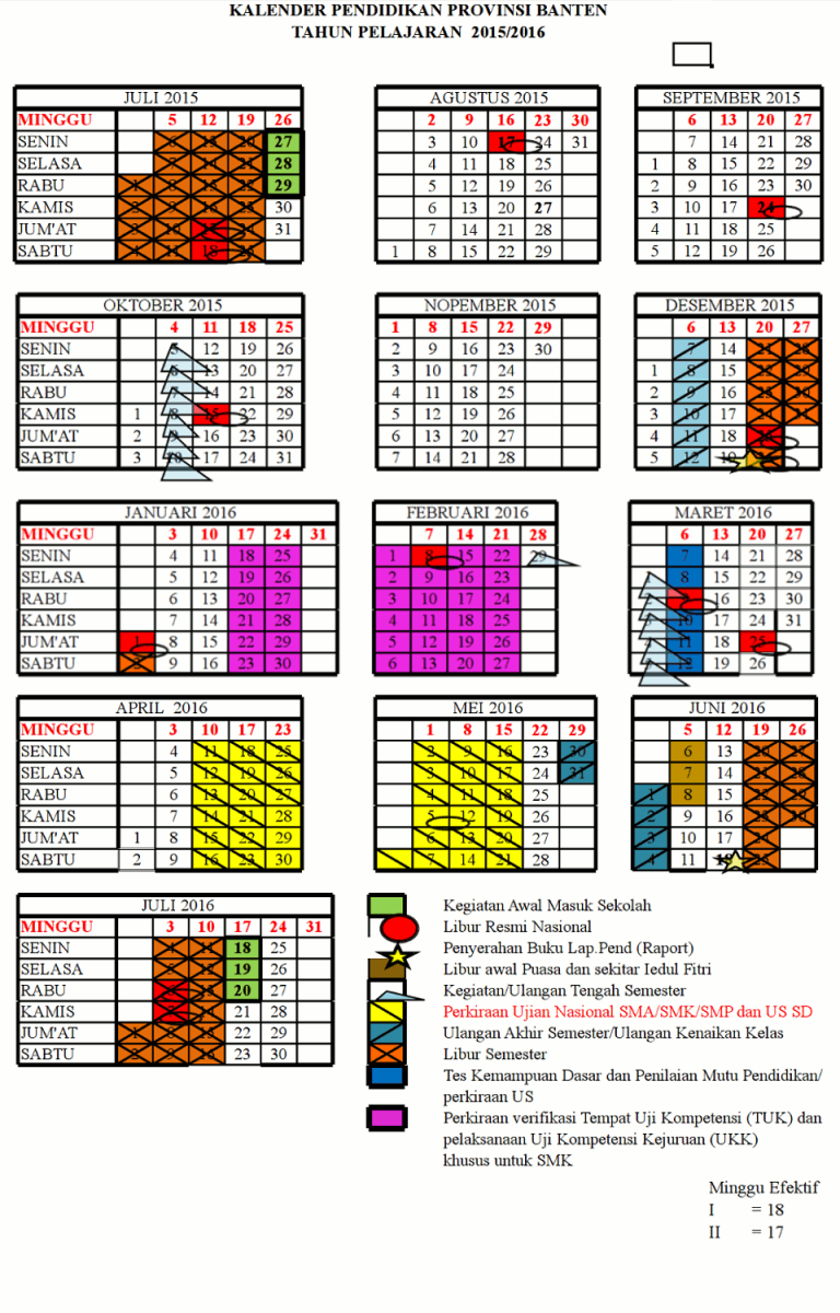 SMK Bhakti Anindya Tangerang » Kalender Pendidikan Provinsi Banten 2015 ...